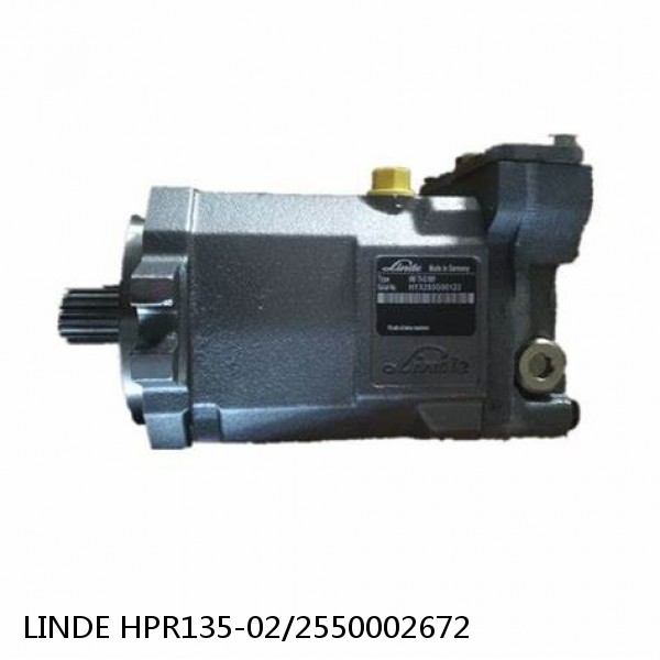 HPR135-02/2550002672 LINDE HPR HYDRAULIC PUMP #1 image